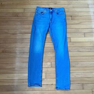 7 For All Mankind Ronnie Slim Fit Jeans Medium Blue Mens 32